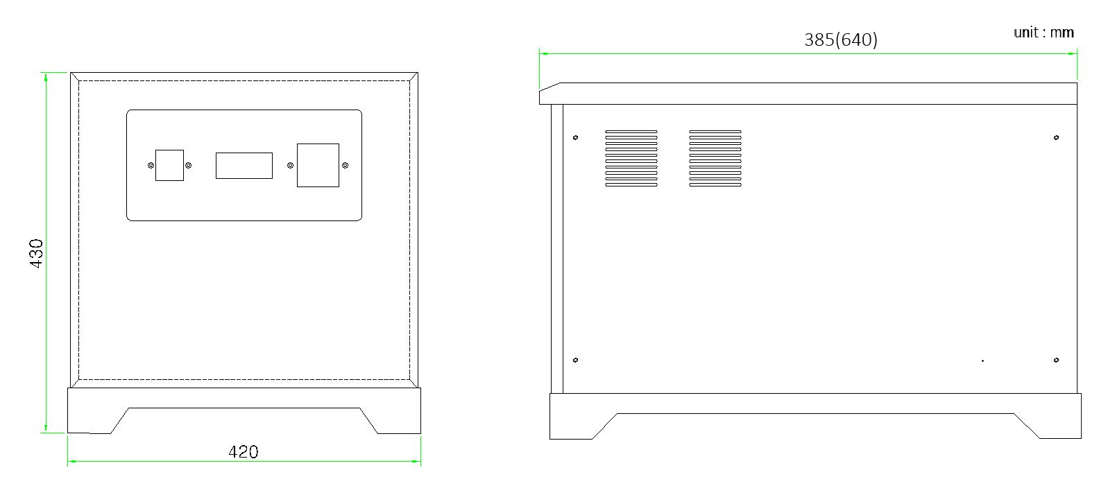 FPC-370 Dimensions Blueprint